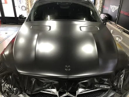 벤츠 gle쿠페 350d 사틴블랙 전체랩핑! 블랙에디션 랩핑하기! / 부천, 광명, 시흥