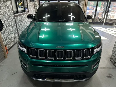 [부천 랩핑] jeep 컴패스 랩핑 다크 그린 전체랩핑 모터가드존 본점 / 부천 상이로