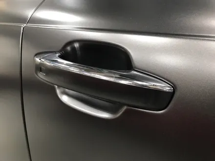부천 랩핑 아우디 a7 5.5 TDI 사틴 네로 펄 전체랩핑 반무광 다크 그레이 랩핑 / 부천 상이로