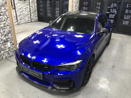 bmw m4 라즈베리 블루 랩핑으로 페인트워크에디션 으로 완성하기! / 부천, 광명, 시흥