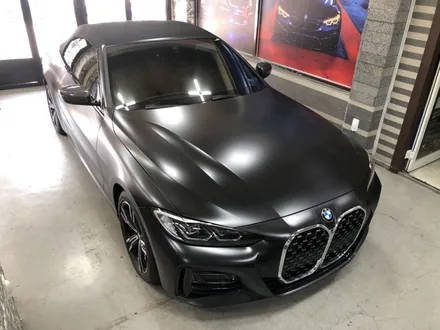2022 bmw 420i 컨버터블  사틴 블랙 랩핑으로 업그레이드하기!! / 부천, 광명, 시흥