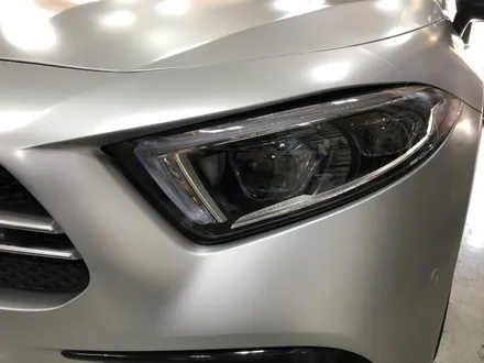 신형 벤츠 cls53 amg 랩핑 완성! 사틴 실버 메탈릭 전체랩핑 / 부천, 광명, 시흥