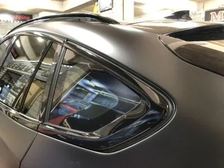 [자동차 랩핑] 신형 bmw x6 40d  사틴 블랙 무광 전체 랩핑 시공 부천 모터가드존 본점 / 부천 상이로