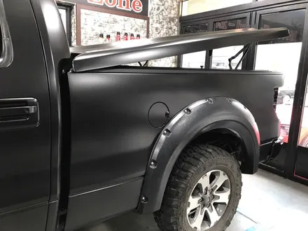 부천래핑 포드 f150 랩터 사틴 블랙 전체랩핑 몬스터차량 / 부천 상이로