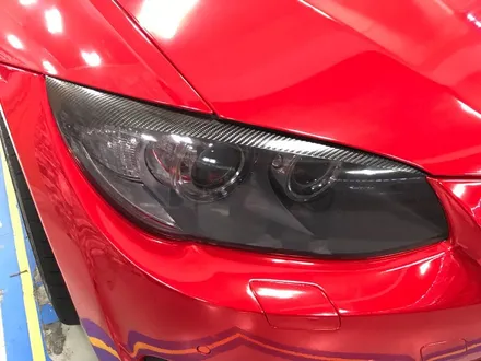 부천랩핑 크롬랩핑 bmwe93컨버터블 래드크롬 전체래핑 시공 모터가드존 본점 시공 / 부천 상이로