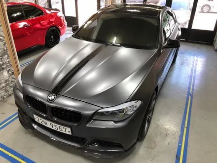 #부천랩핑 bmw f10 530i #사틴다크그레이 #반무광전체래핑시공 #인천랩핑 / 부천 상이로