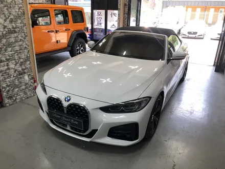 2022 bmw 420i 컨버터블  사틴 블랙 랩핑으로 업그레이드하기!! / 부천, 광명, 시흥