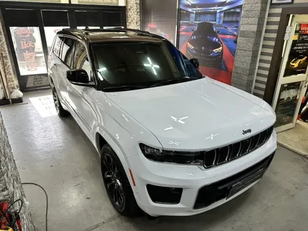 jeep 신형 그랜드체로키L 써밋 신차 블랙 투톤 랩핑 작업완성! / 부천, 광명, 시흥