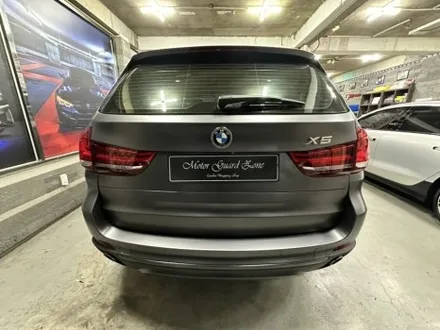 bmw x5 사틴 다크 그레이 전체 랩핑 및 크롬 죽이기 랩핑 완성![모터가드존 본점] / 부천 상이로