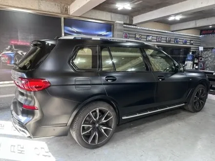 [모터가드존] bmw x7 고광택 사틴 무광 블랙 전체 랩핑 완성!! 부천 랩핑 / 부천 상이로