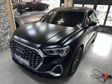 신형 아우디 Q3 40TFSI 사틴블랙 전체 랩핑 이벤트! 순정 같은 고급스러움을 완성한 프리미엄 랩핑 시공 후기 / 부천 상이로