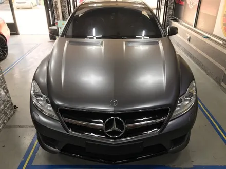 부천래핑 벤츠 cl63amg 3m사틴다크그레이 전체래핑(완성영상첨부) / 부천 상이로
