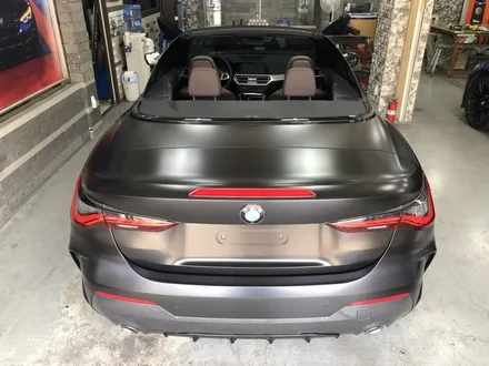 2022 bmw 420i 컨버터블  사틴 블랙 랩핑으로 업그레이드하기!! / 부천, 광명, 시흥