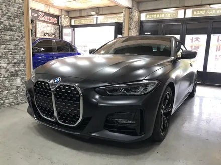 2022 bmw 420i 컨버터블  사틴 블랙 랩핑으로 업그레이드하기!! / 부천, 광명, 시흥