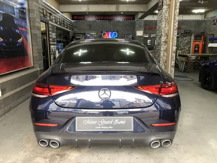 신형 벤츠 cls53 amg 랩핑 완성! 사틴 실버 메탈릭 전체랩핑 / 부천, 광명, 시흥