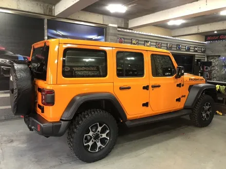 (jeep)지프 랭글러 루비콘 파워탑  전체랩핑으로 변신! 나쵸 에디션 컬러랩핑! / 부천, 광명, 시흥