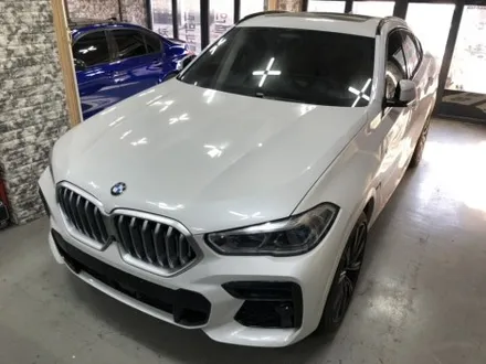 [자동차 랩핑] 신형 bmw x6 40d  사틴 블랙 무광 전체 랩핑 시공 부천 모터가드존 본점 / 부천 상이로