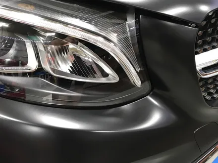 부천랩핑 신형 벤츠GLC220d 4matic 블랙사틴 전체랩핑시공 / 부천 상이로
