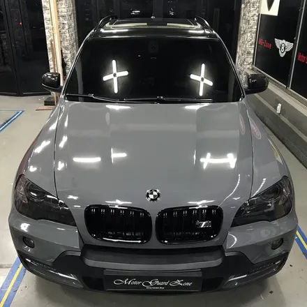 인천 송도 자동차랩핑 Bmw x5 30d다크그레이 전체랩핑시공 / 부천, 광명, 시흥