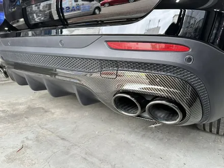벤츠 신형 glb 35 amg 버건디 래드 마이바흐 스타일 투톤랩핑 및 카본 유광 포인트 랩핑 완성! / 부천, 광명, 시흥