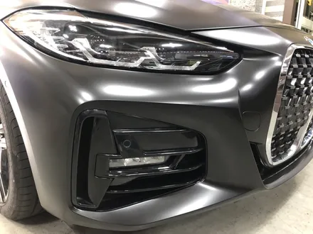2022 bmw 420i 컨버터블  사틴 블랙 랩핑으로 업그레이드하기!! / 부천, 광명, 시흥
