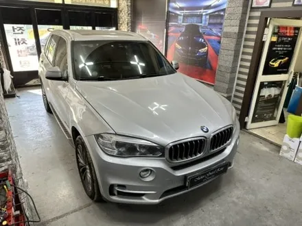 bmw x5 사틴 다크 그레이 전체 랩핑 및 크롬 죽이기 랩핑 완성![모터가드존 본점] / 부천 상이로