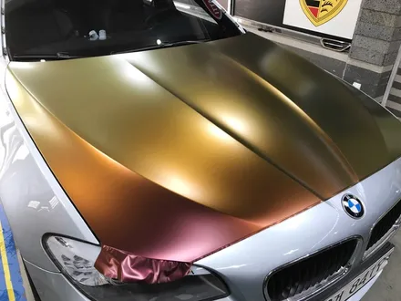 부천래핑 bmw m5 카멜레온래핑 사틴 라이징선필름 전체래핑(risingsun) / 부천 상이로