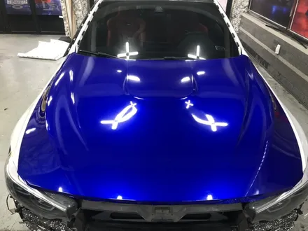 bmw m4 라즈베리 블루 랩핑으로 페인트워크에디션 으로 완성하기! / 부천, 광명, 시흥