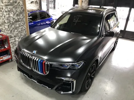 인천 자동차랩핑 bmw x7 m50i 다크쉐도우 에디션 스타일 랩핑작업 / 부천, 광명, 시흥