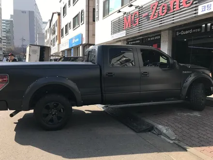 부천래핑 포드 f150 랩터 사틴 블랙 전체랩핑 몬스터차량 / 부천 상이로