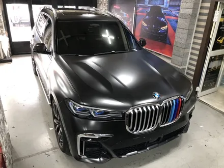 인천 자동차랩핑 bmw x7 m50i 다크쉐도우 에디션 스타일 랩핑작업 / 부천, 광명, 시흥