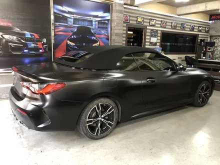 2022 bmw 420i 컨버터블  사틴 블랙 랩핑으로 업그레이드하기!! / 부천, 광명, 시흥