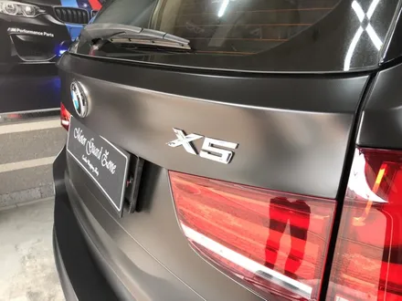 bmw x5 사틴 블랙 랩핑 시공 쉐도우블랙 전체랩핑 완성! / 부천, 광명, 시흥