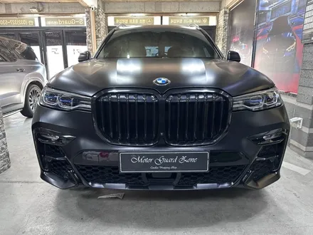 [모터가드존] bmw x7 고광택 사틴 무광 블랙 전체 랩핑 완성!! 부천 랩핑 / 부천 상이로