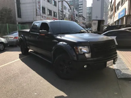 부천래핑 포드 f150 랩터 사틴 블랙 전체랩핑 몬스터차량 / 부천 상이로