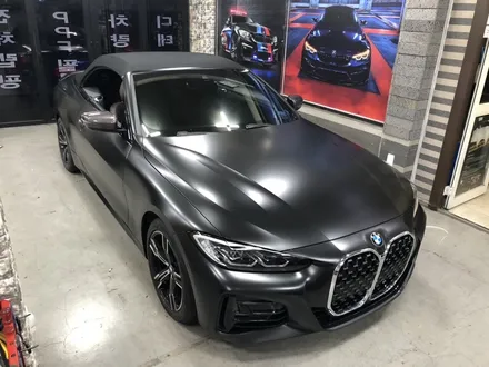 2022 bmw 420i 컨버터블  사틴 블랙 랩핑으로 업그레이드하기!! / 부천, 광명, 시흥