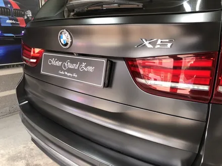 bmw x5 사틴 블랙 랩핑 시공 쉐도우블랙 전체랩핑 완성! / 부천, 광명, 시흥