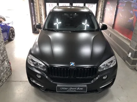 bmw x5 사틴 블랙 랩핑 시공 쉐도우블랙 전체랩핑 완성! / 부천, 광명, 시흥