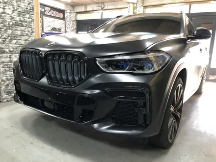 신형 bmw x4 xdrive 40i 사틴 블랙 랩핑 및 크롬 죽이기 작업 / 부천, 광명, 시흥