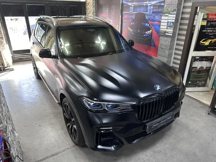 [모터가드존] bmw x7 고광택 사틴 무광 블랙 전체 랩핑 완성!! 부천 랩핑 / 부천 상이로