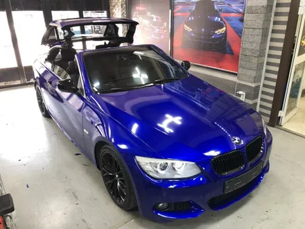부천랩핑 bmw e93 328i 컨버터블 라즈베리블루랩핑 / 부천, 광명, 시흥