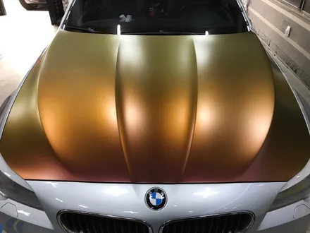 부천래핑 bmw m5 카멜레온래핑 사틴 라이징선필름 전체래핑(risingsun) / 부천 상이로