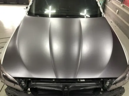 [자동차 랩핑] bmw 520i 사틴 다크 그레이 랩핑! 모터가드존 / 부천 상이로