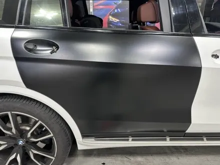 [모터가드존] bmw x7 고광택 사틴 무광 블랙 전체 랩핑 완성!! 부천 랩핑 / 부천 상이로
