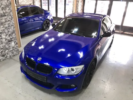 부천랩핑 bmw e93 328i 컨버터블 라즈베리블루랩핑 / 부천, 광명, 시흥