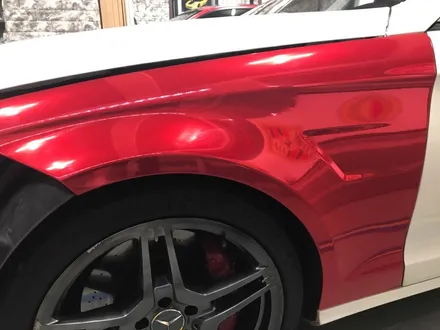 부천래핑 벤츠cls63amg 래드크롬전체래핑 크롬래핑 / 부천 상이로