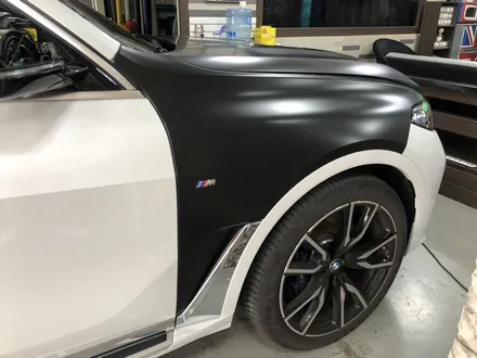 인천 자동차랩핑 bmw x7 m50i 다크쉐도우 에디션 스타일 랩핑작업 / 부천, 광명, 시흥