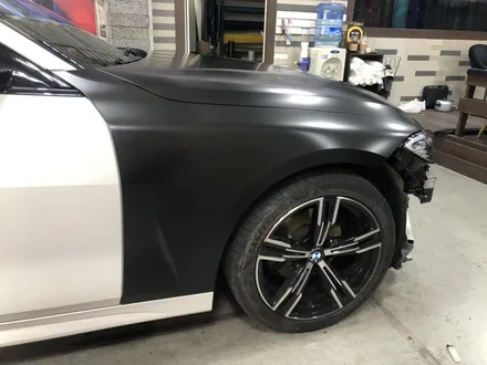 2022 bmw 420i 컨버터블  사틴 블랙 랩핑으로 업그레이드하기!! / 부천, 광명, 시흥