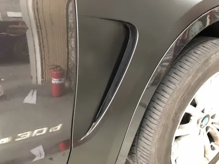 bmw x5 사틴 블랙 랩핑 시공 쉐도우블랙 전체랩핑 완성! / 부천, 광명, 시흥