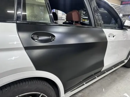 [모터가드존] bmw x7 고광택 사틴 무광 블랙 전체 랩핑 완성!! 부천 랩핑 / 부천 상이로